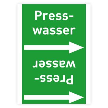 Rohrleitungsband Presswasser nach DIN 2403 in verschiedenen Ausführungen