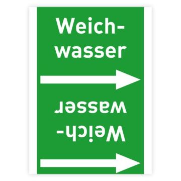 Rohrleitungsband Weichwasser nach DIN 2403 in verschiedenen Ausführungen