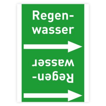 Rohrleitungsband Regenwasser nach DIN 2403 in verschiedenen Ausführungen