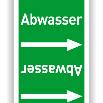 Rohrleitungsband Abwasser nach DIN 2403 in verschiedenen Ausführungen