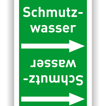 Rohrleitungsband Schmutzwasser nach DIN 2403 in verschiedenen Ausführungen