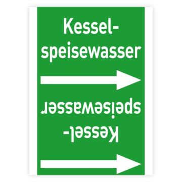 Rohrleitungsband Kesselspeisewasser nach DIN 2403 in verschiedenen Ausführungen