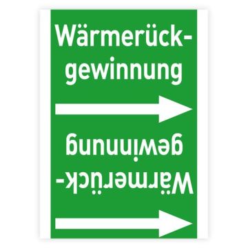Rohrleitungsband Wärmerückgewinnung nach DIN 2403 in verschiedenen Ausführungen