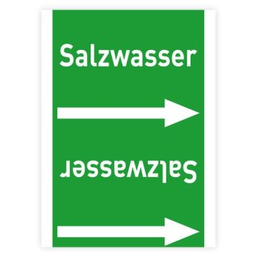 Rohrleitungsband Salzwasser nach DIN 2403, in verschiedenen Ausführungen
