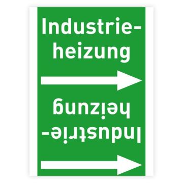 Rohrleitungsband Industrieheizung nach DIN 2403 in verschiedenen Ausführungen