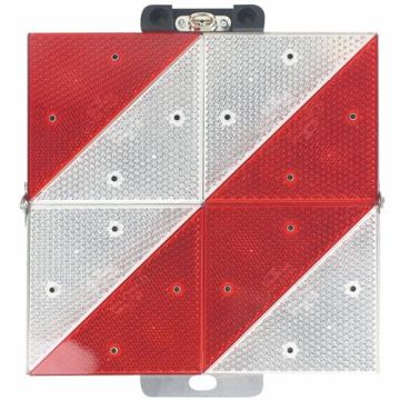 kleine Park-Warntafel, Alu, hochreflektierend, klappbar