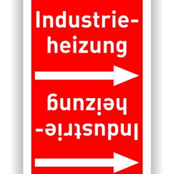 Rohrleitungsband Industrieheizung nach DIN 2403 in verschiedenen Ausführungen