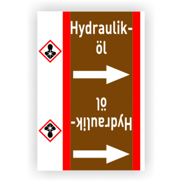 Rohrleitungsband Hydrauliköl nach DIN 2403, in verschiedenen Ausführungen