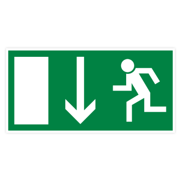 Rettungszeichen, Notausgang, BGV A8,