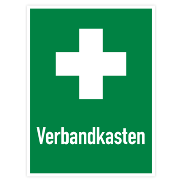 Rettungszeichen, Verbandskasten, ISO 7010