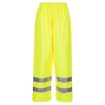 Planam Warn- und Wetterschutz-Regenhose, 2065, uni gelb, Größe 3XL