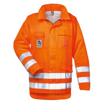 Warn- und Schnittschutzjacke, 2279, uni orange, Wasser-, Öl und Schmutzabweisend, Größe M - 3XL