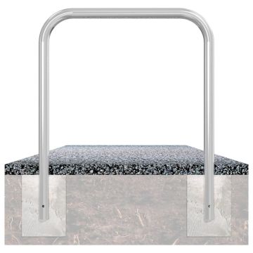 Abweisebügel, Stahlrohr Ø 60 mm, ohne Querholm, feuerverzinkt, zum Einbetonieren