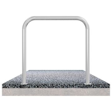 Abweisebügel, Stahlrohr Ø 60 mm, ohne Querholm, feuerverzinkt, zum Aufdübeln