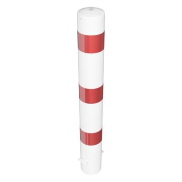Absperrpfosten Ø 152 mm, zum Einbetonieren, 800mm Überflur, Befüllbar, schraubbarer Deckel, w/r