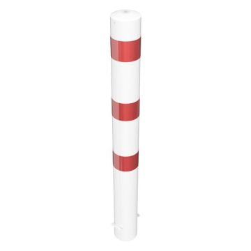 Absperrpfosten Ø 152 mm, zum Einbetonieren, 1100mm Überflur, Befüllbar, schraubbarer Deckel, w/r