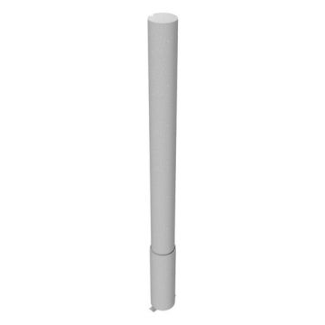 Absperrpfosten Ø 152 mm, herausnehmbar, 1500mm Überflur, ohne Verschluss, feuerverzinkt