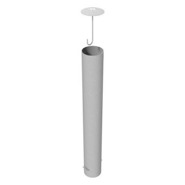 Absperrpfosten Ø 193 mm, zum Einbetonieren, 1100mm Überflur, Befüllbar, mit losem Deckel
