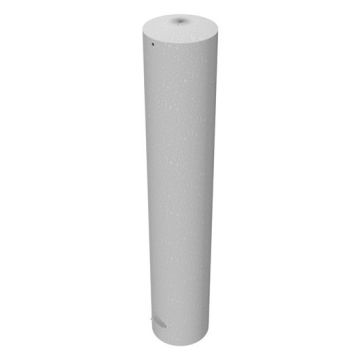 Absperrpfosten Ø 273 mm, zum Einbetonieren, 1100mm Überflur, feuerverzinkt