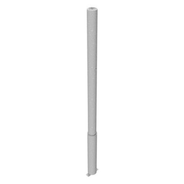 Absperrpfosten Ø 60 mm, herausnehmbar, Bodenhülse, 900mm Überflur, Profilzylinder