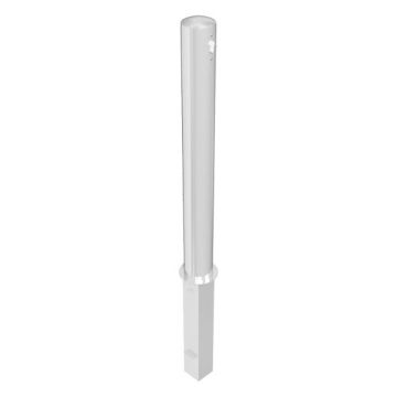 Absperrpfosten Ø 102 mm, herausnehmbar, 900mm Überflur, mit Profilzylinder, feuerverzinkt
