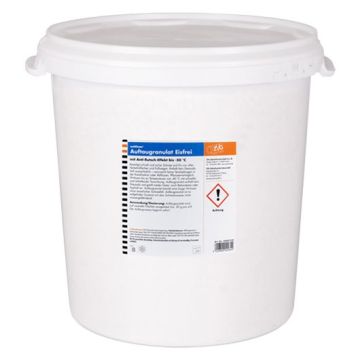 Auftaugranulat Eisfrei mit Antirutsch-Effekt bis -40 °C, 10 kg Eimer, für vereiste Verkehrsflächen