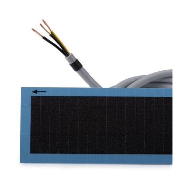 Farbige Drahtmarkierer, verschiedene Farben, Vinyl wiederablösbar, 6,35 x 38 mm, 900 Stück