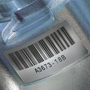 Polyester-Etiketten, sehr hohe Klebkraft, grau matt, B-486, für M610, M611, M710, BMP61 & BMP71