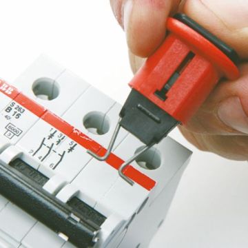 Verriegelungssystem für Schutzschalter, POS (Pin-Out Standard) Verriegelung