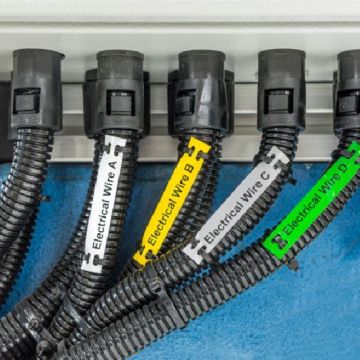 Außenbeständige Kabelschilder, B-7598, für M610, M611, M710, BMP61 & BMP71