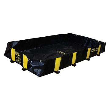 QuickBerm Auffangsystem für Gefahrstoffe, Rigid Lock, EG-5, 1,5 m x 2,1 m x 30,5 cm