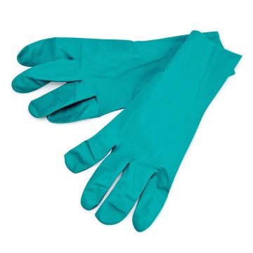 Grüne Nitril-Handschuhe