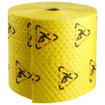 BrightSorb® Sicherheitsrolle, hohe Sichtbarkeit, chemikalienabsorbierend, verschiedene Abmessungen
