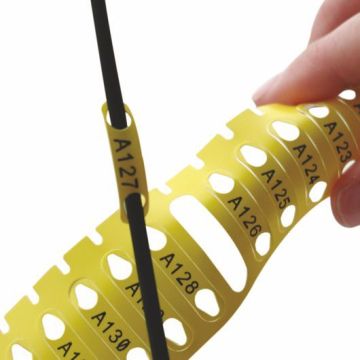 Kabel-Steckschild Rapido, gelb, B-7599, für M610, M611, M710, BMP61 & BMP71