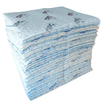 Ölbindende Tücher SPC® Blue Premium Oil Only,40cm × 50cm, schwer, perforiert und verschweißt