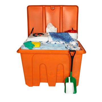 SPC® Ölbindendes Notfall-Set OPA90 für 7 oder 12 Barrel geeignet, OPA-90-konform