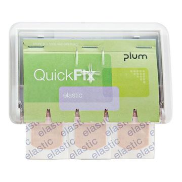Pflasterspender QuickFix UNO mit transparentem Deckel, befüllt