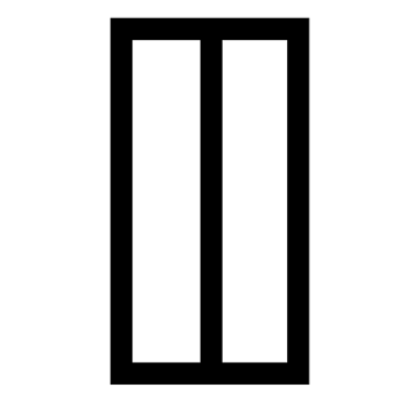 Symbol für Blindschaltbilder - Sicherung
