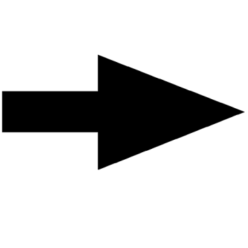 Symbol für Blindschaltbilder - Pfeil