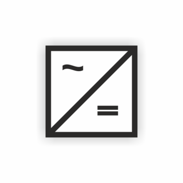 Symbol Blindschaltbilder - Umrichter