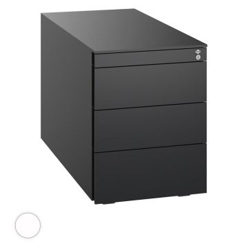 C+P Stahl-Rollcontainer Asisto, 563x430x781mm, verschiedene Modelle und Farben