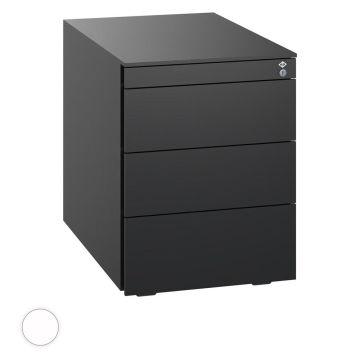 C+P Stahl-Rollcontainer Asisto, 563x430x581mm, verschiedene Modelle und Farben