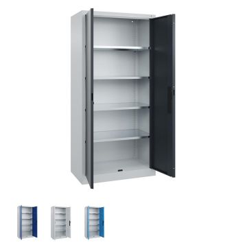 C+P Flügeltürenschrank Serie Acurado 89, Breite 930 mm, verschiedene Schranktiefen und Farben