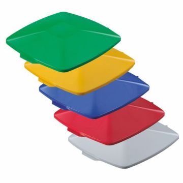 Klappdeckel für Abfallbehälter Trolley