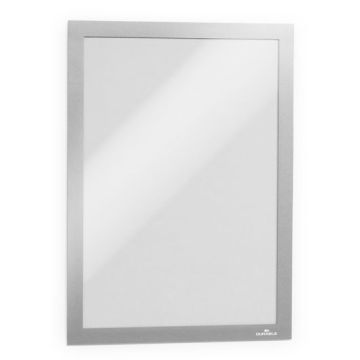 Magnetrahmen DURAFRAME, selbstklebend, DIN A4, silber-metallic, 10 Stück