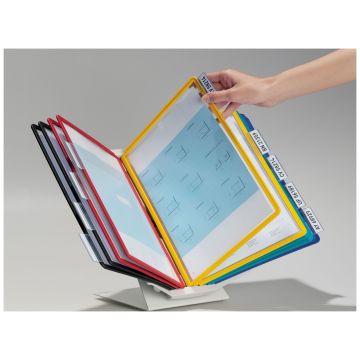 Sichttafelsystem Durable VARIO® PRO 10, mit 10 SHERPA Tafeln DIN A4