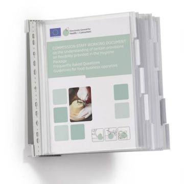 Durable Sichttafelsystem Function Safe Wall, 10 Sichttafel, Stahlblech pulverbeschichtet