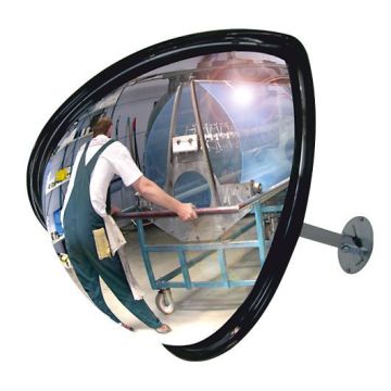 Weitwinkelspiegel Transpo 180°, Acryl