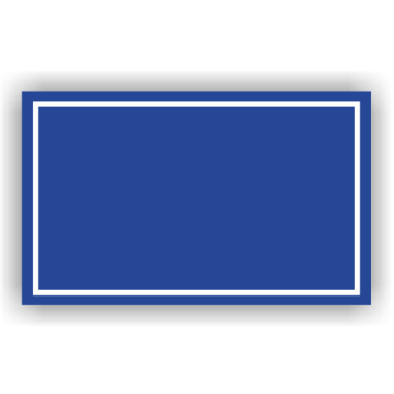 Hinweisschild mit Wunschtext, Aufkleber, Folie
