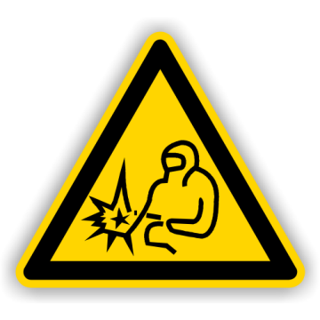 Warnschild, Warnung vor dem Lichtbogen, praxisbewährt